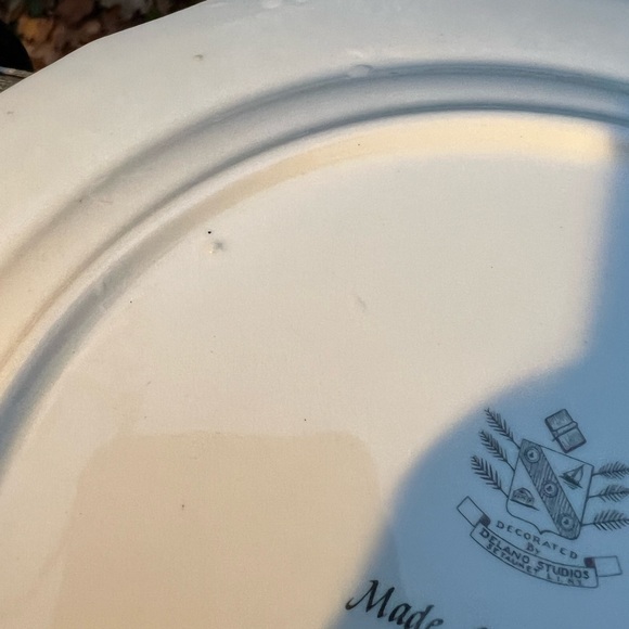 S P Skinner Raleigh Tavern Williamsburg Virginia 10” Decorative Plate - Picture 7 of 14